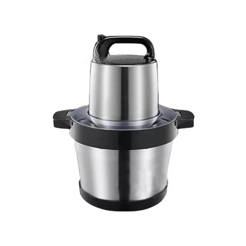 

Мясорубка из нержавеющей стали с европейской вилкой, 6-литровая, для домашней кухни, в продаже