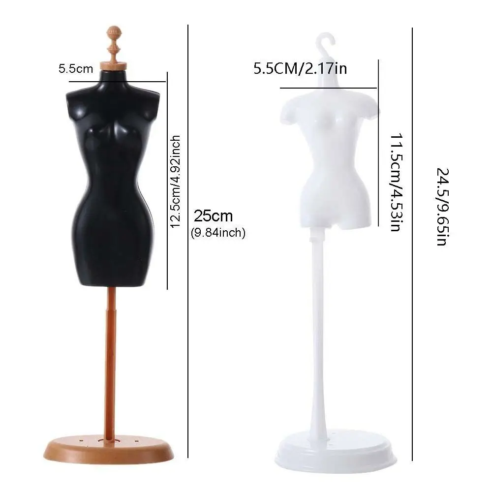 Modèles humains outils de conception de mode porte-vêtements de poupée poupée Mannequin jouets robe Support accessoires Support de poupée Support