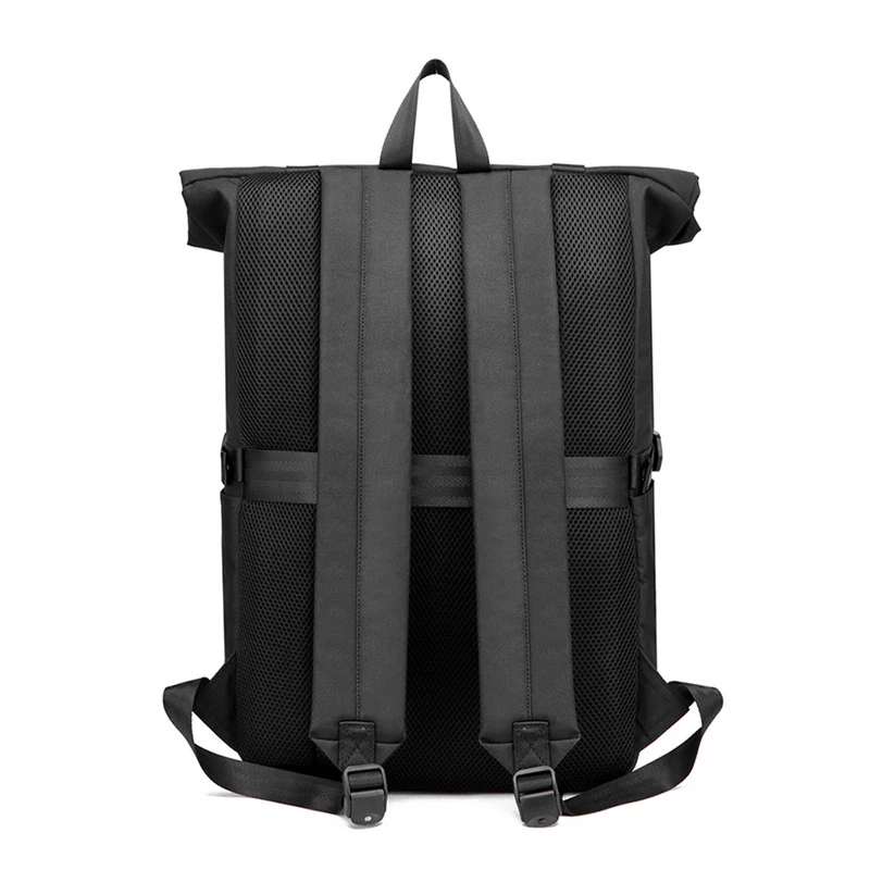 Urban Backpack Woman Men Waterproof Rolltop Backpack Rucksack Multifunction Expandable Laptop Bag Large School Bag
