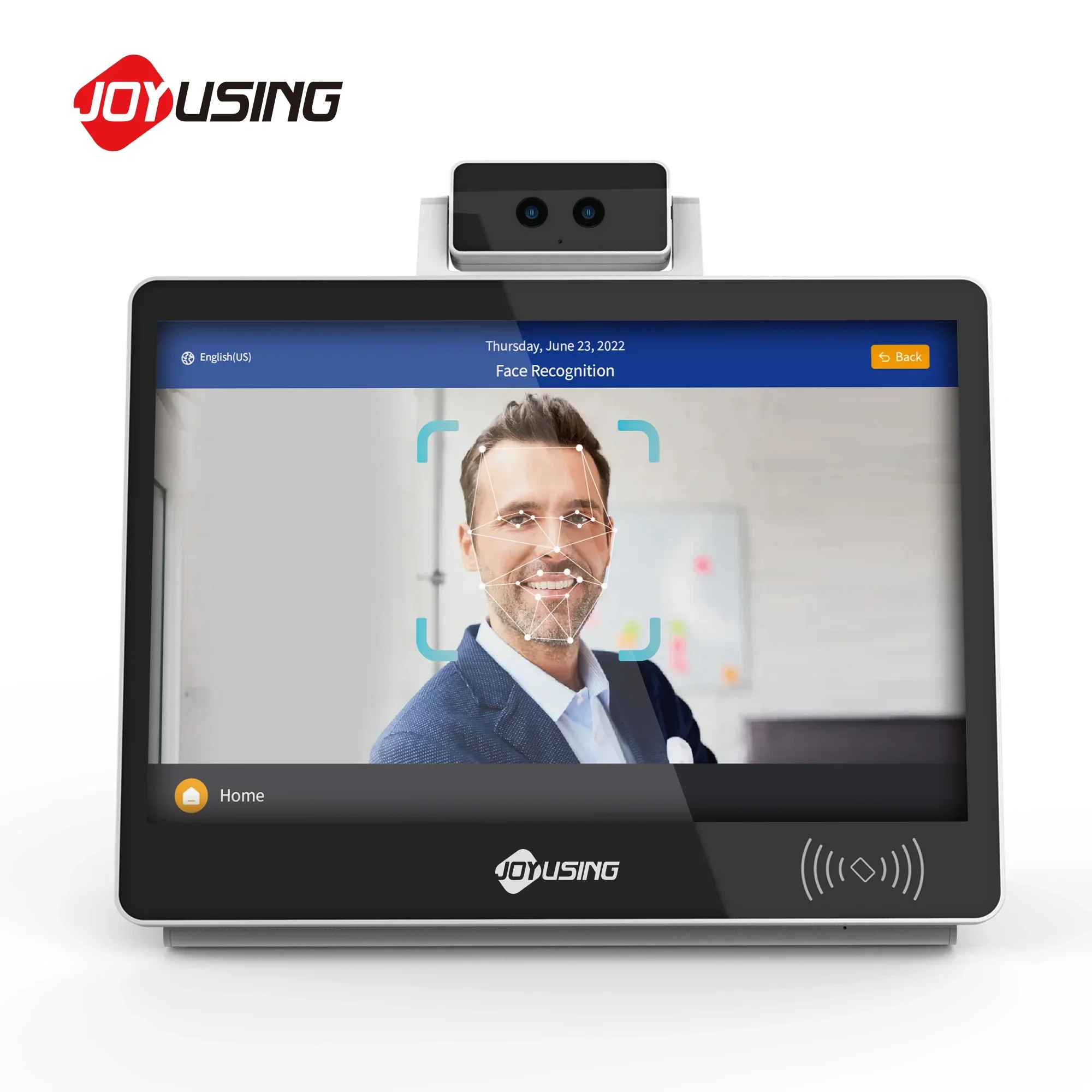 003 Access control system visitor management Face Recognition Fingerprint Time Attendance reception face recognition