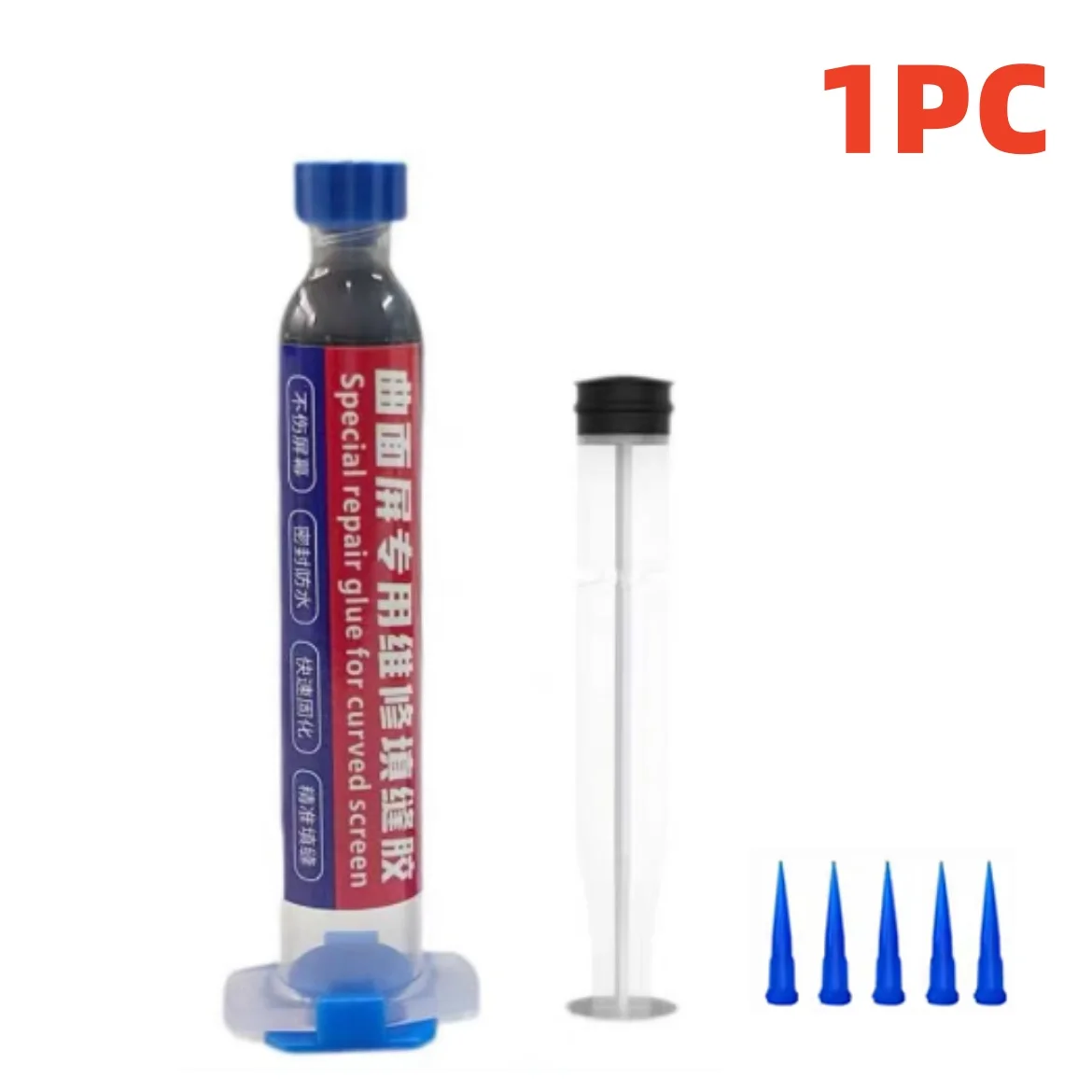 1-10PCS 10/30ml  Contact Phone Repair Adhesive Multipurpose DIY Glue Precision Applicator Tip Upgrade