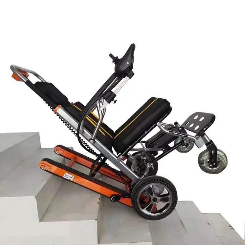 

Split electric climbing machine the elderly disabled crawler stair climbing machine labor saving foldable