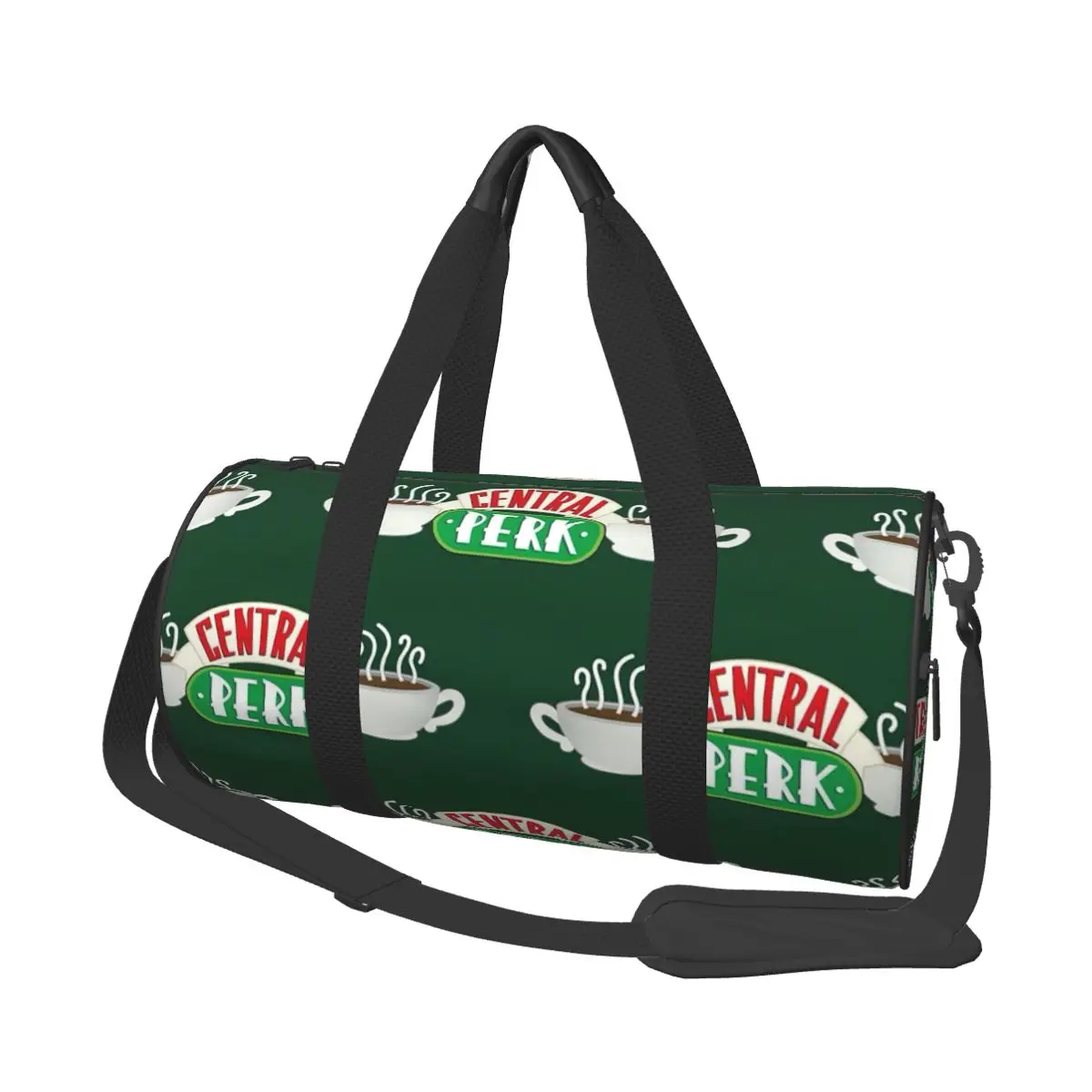 

Central Perk Friends TV Show Large Duffle Gym Bag Waterproof Duffle Travel Bags Handbags Fitness bag
