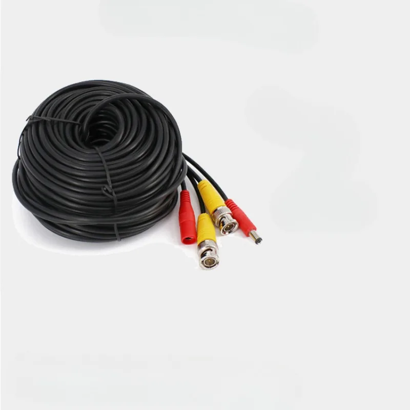 ESCAM 10~60M CCTV DVR Camera Recorder system Video Cable DC Power Security Surveillance BNC Cable