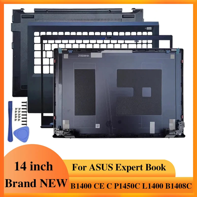 

High-quality Laptops Case For ASUS B1400 CE C B1401 L1401 L1400 B1408C Notebook LCD Back Cover Front Bezel Hinges Palmrest Botto