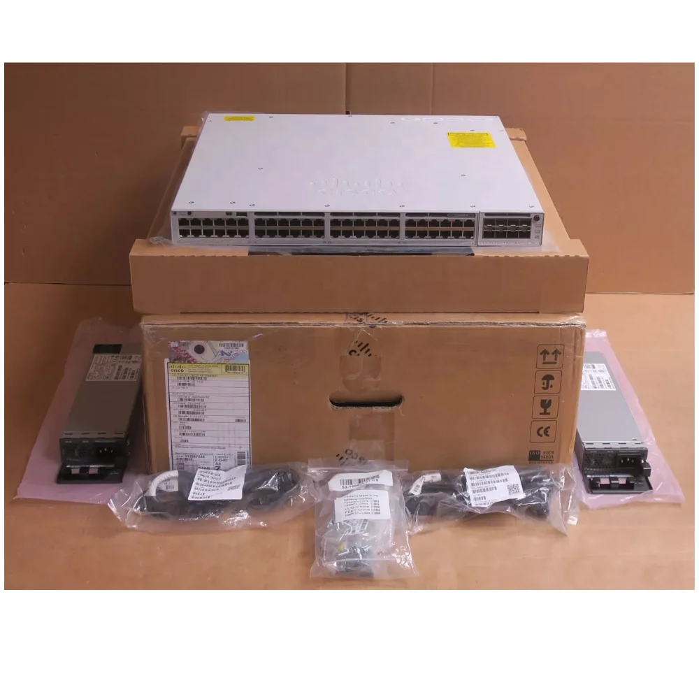 C9300-48P-E New in Stock C9300 Series Switches 48 Port Switch C9300L 48P 48T 4G 4X E a Modular Uplinks Switch C9300-48T-E