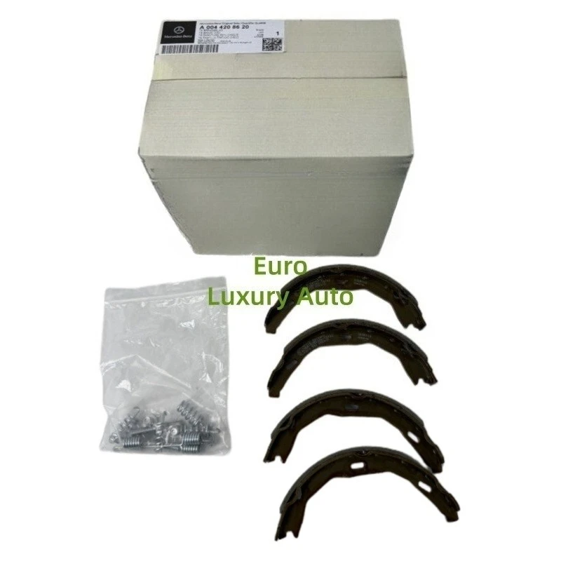 OEM Parking Brake Shoe A0044208620 for Mercedes‑Benz C‑Class C204 S204 W204 3.0 C280, E‑Class A207 3.5 E350