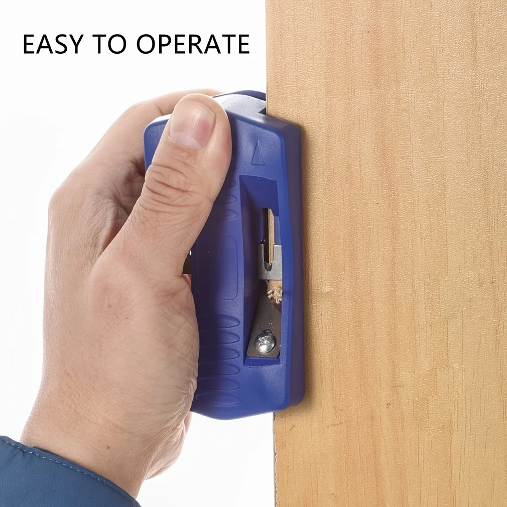 مقبض حافة المتقلب Edgebanding نهاية النطاقات آلة نهاية القاطع مجموعة لخزانة أثاث الخشب دليل الذيل التشذيب أداة البلاستيك #1