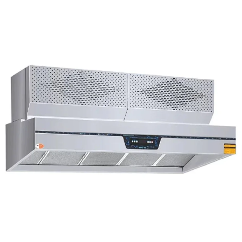 Commercial indoor direct ventilation air purifier, kitchen fume extractor 95% efficiency