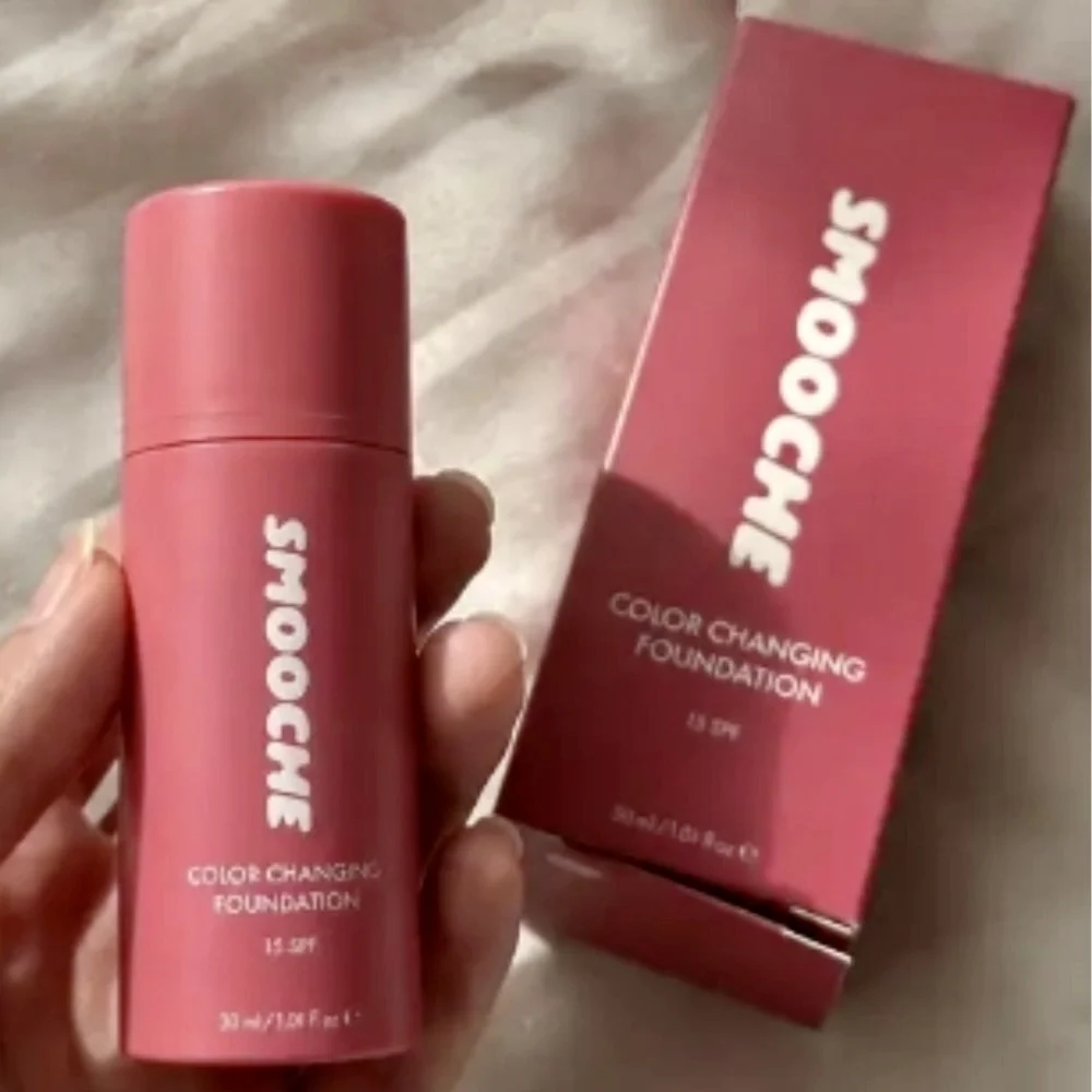 Korean Smooche Original Concealer Facial Base Makeup Glycerin Natural Herbal Liquid Foundation Brand Color Changing Foundation