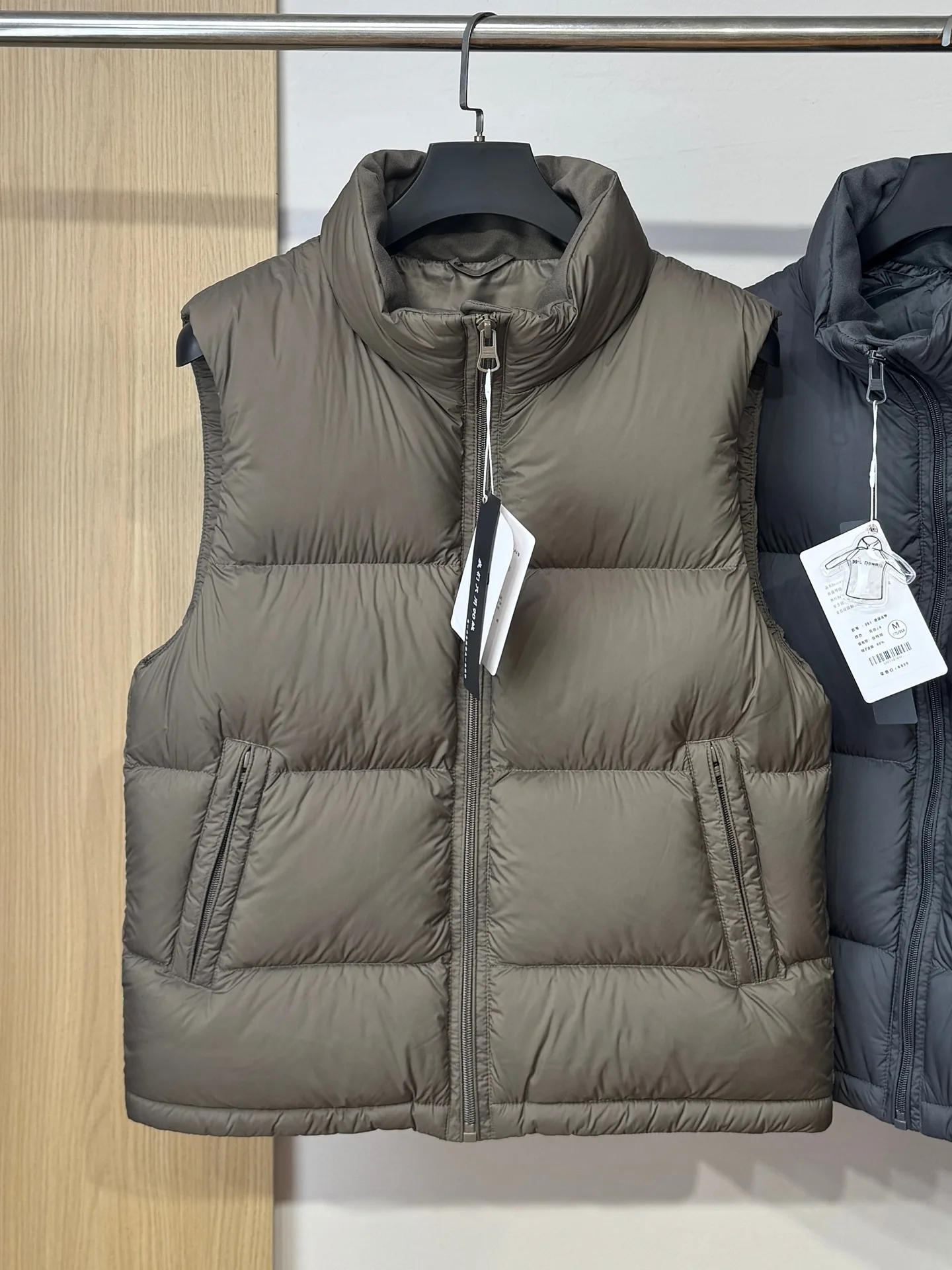 

Новый зимний повседневный свободный теплый жилет на пуху, мужской модный городской жилет из полиэфирного волокна, ультра или застежка-молния