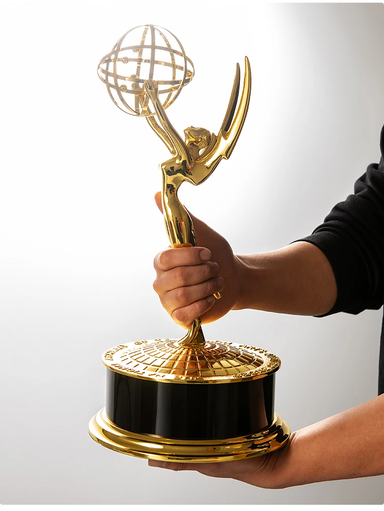 

Emmy Award Goddess Metal Trophy, High end Customized Trophy, Creative Award, Extra Large