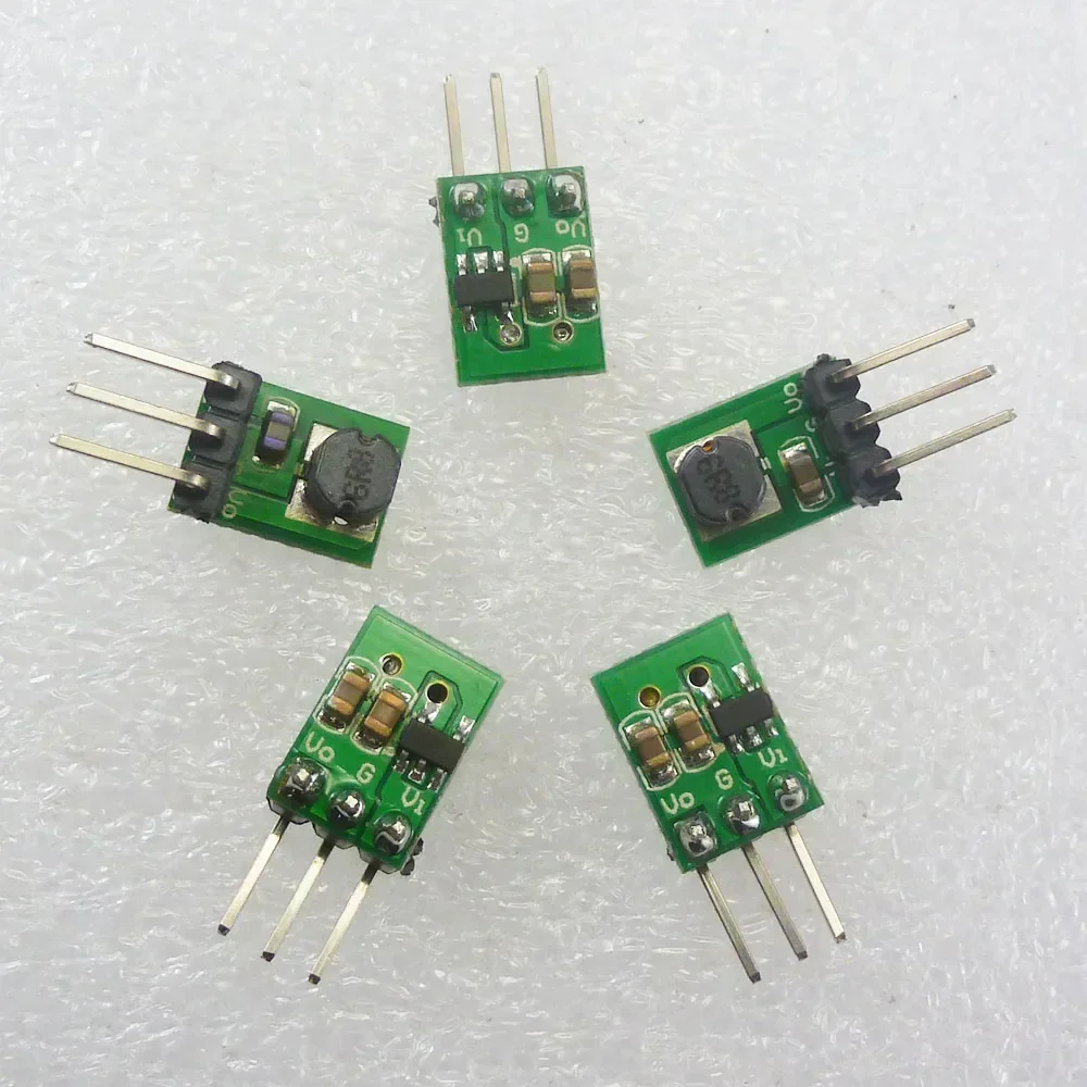 5Pcs Ultra Mini DC 3.7V 4.5V 5V to 3.3V DC DC Step Down Converter Buck Module for 18650 ESP8266 CC1101 SI4432 SI4463