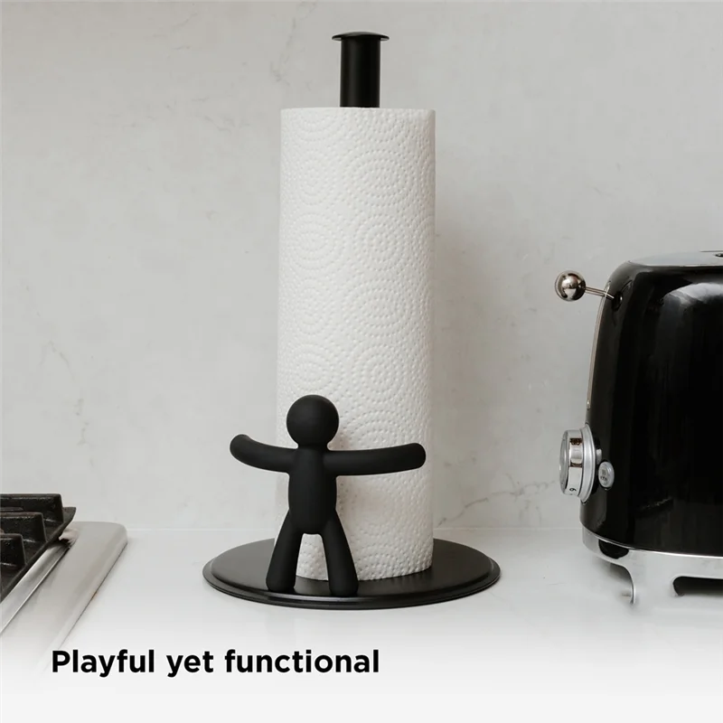 SHGO-주방용 카운터 펀치 프리 종이 롤 홀더-테이블 종이 타월 보관 디스펜서용 - 썸네일 2
