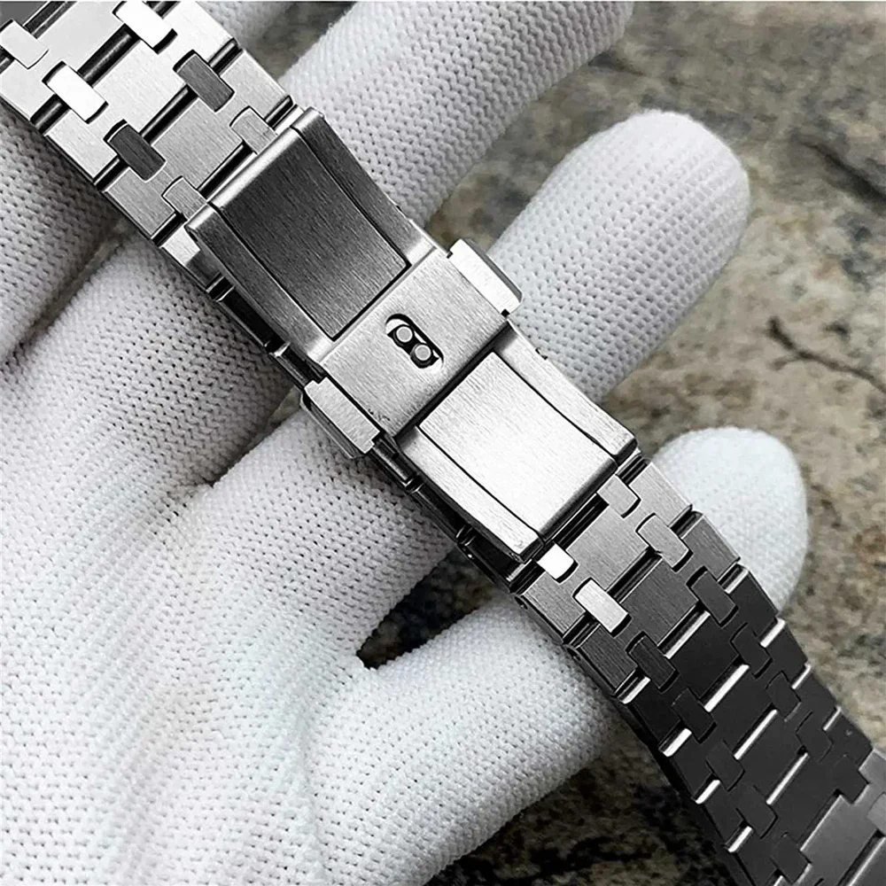 Casioak طقم Mod فاخر ، طقم تعديل ، علبة من الفولاذ المقاوم للصدأ ، حزام معدني ، طقم مجددة لصدمة G