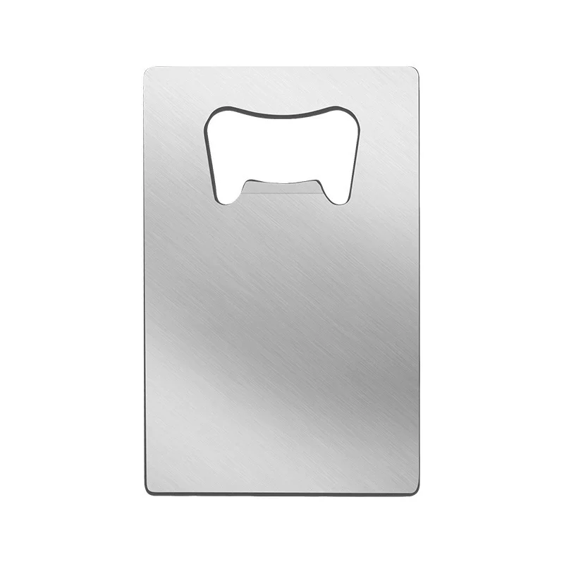 Roestvrij staal Spades A Winemaker Flesopener Speelkaarten Flesopener Creditcard Bierflesopener
