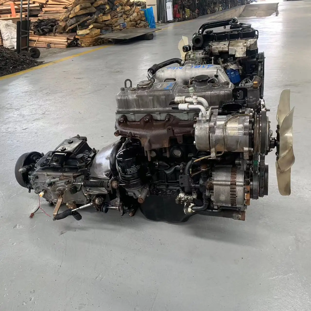 Second-Hand Diesel Engine 4JB1 4 Cylinder 2.8L Original Isuzu For Pick Up