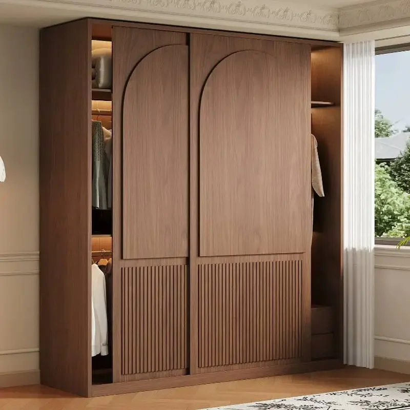 Space Saving Assemble Wardrobes Wooden Modern Shelves Storage Wardrobe Closet Living Room Corner Muebles Furniture