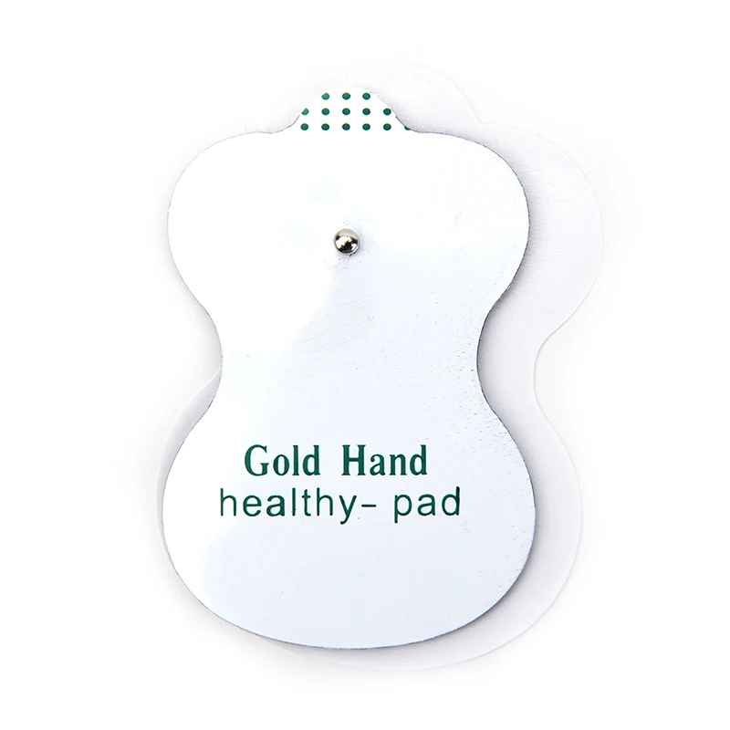 

10PCS White Electrode Pads For Tens Acupuncture Digital Therapy Machine MassagerEar Clip Electrode Lead Wires