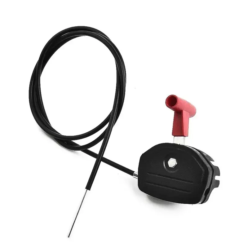 AT02-Alloy Lever Control Handle Kit 145Cm Lawnmower Garden Tools Throttle Cable Switch Lawn Mower