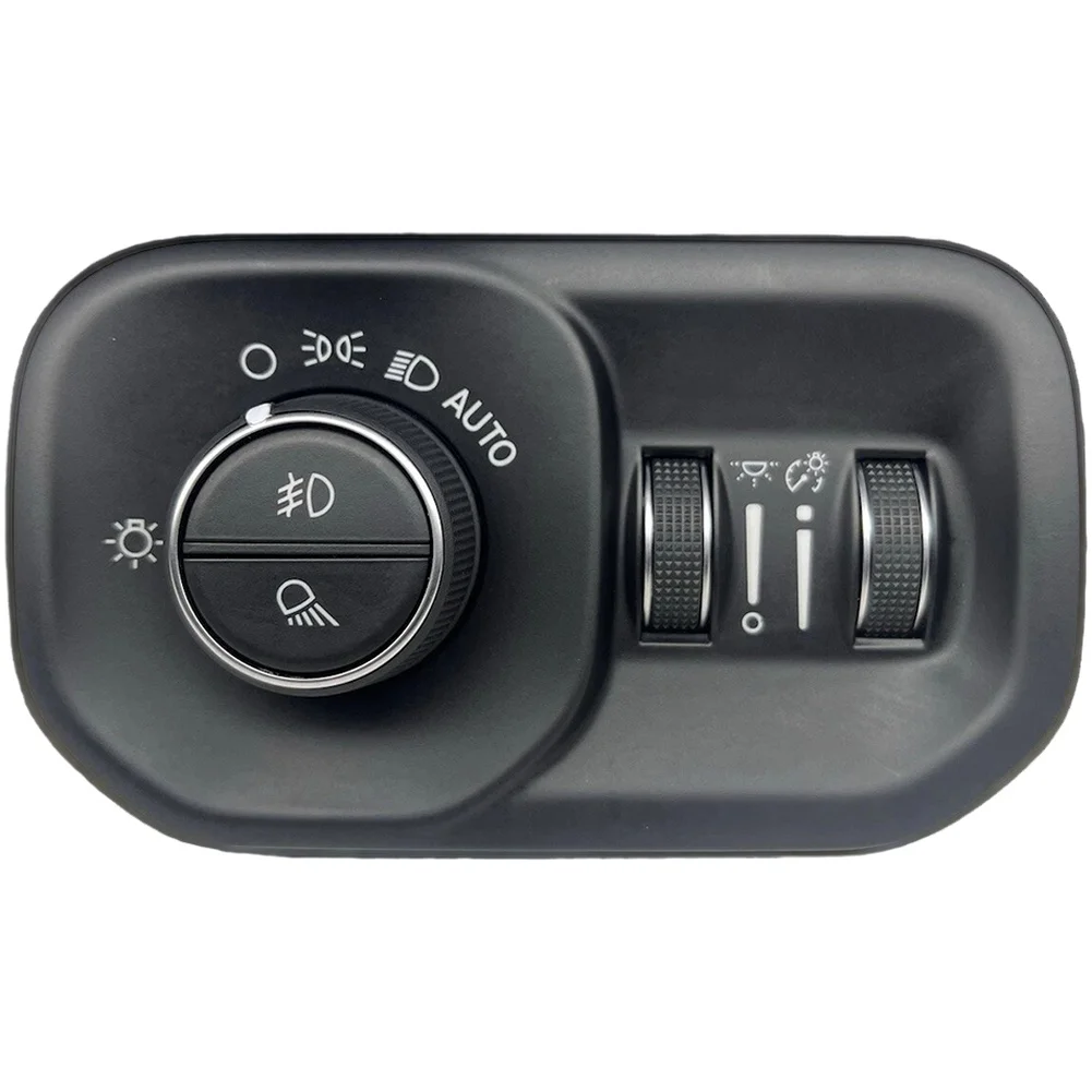 

Car Headlight Switch Button Fog Light Rotary Knob Switch For Ram 1500 2019-2025 For Ram 2500 3500 2019-2024 68156061AD