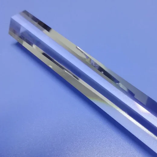 Cheap Commerical Low Price Uncoated N-BK7 Substrate Uniform Brightness Light Source Hexagonal Pipes 250mmx12.5mm