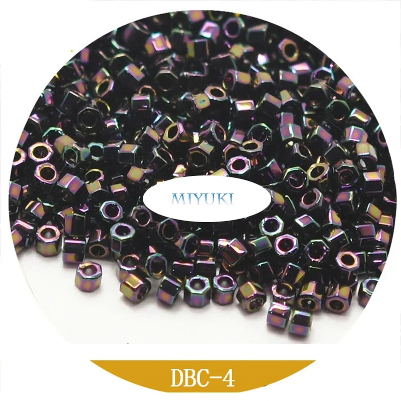 Japanese Miyuki Seed Beads Dbc11/0  Section Delica Beads 1.6mm Metallic 20 Colors 5G Pack for Jewelry Making