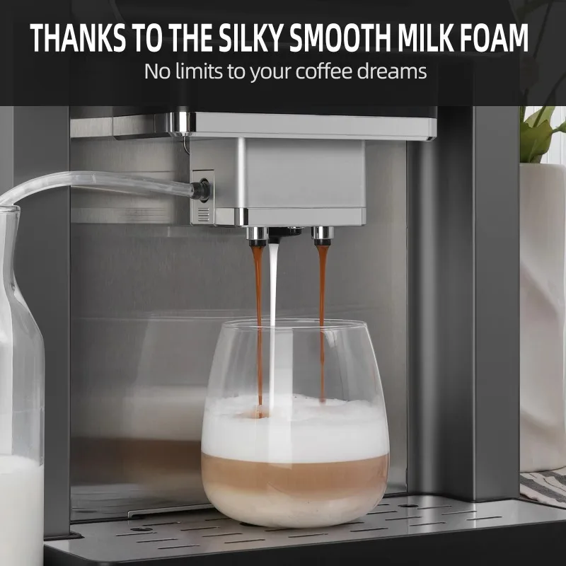Touch Screen Grain Super Automatic Espresso Coffee Machine