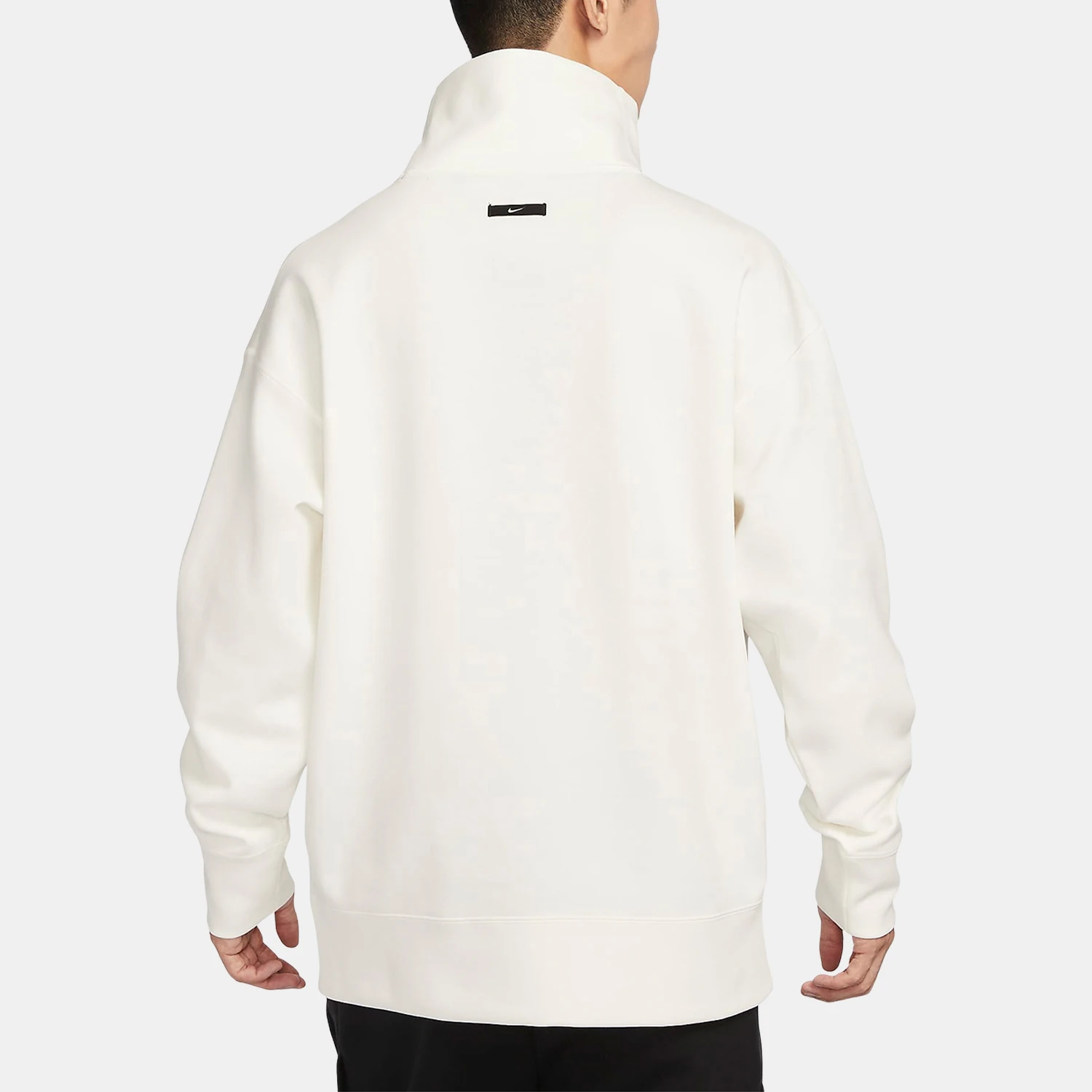 Nike genuine warm winter men's stand up collar pullover sports hoodie FB8170-133