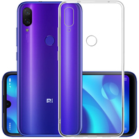 Transparent Crystal TPU Soft Cover for Xiaomi Mi Play Mi 6 8 9 10 CC9 Pro Mi A1 A2 A3 MiA1 MiA2 MiA3 lite Clear Phone Cases