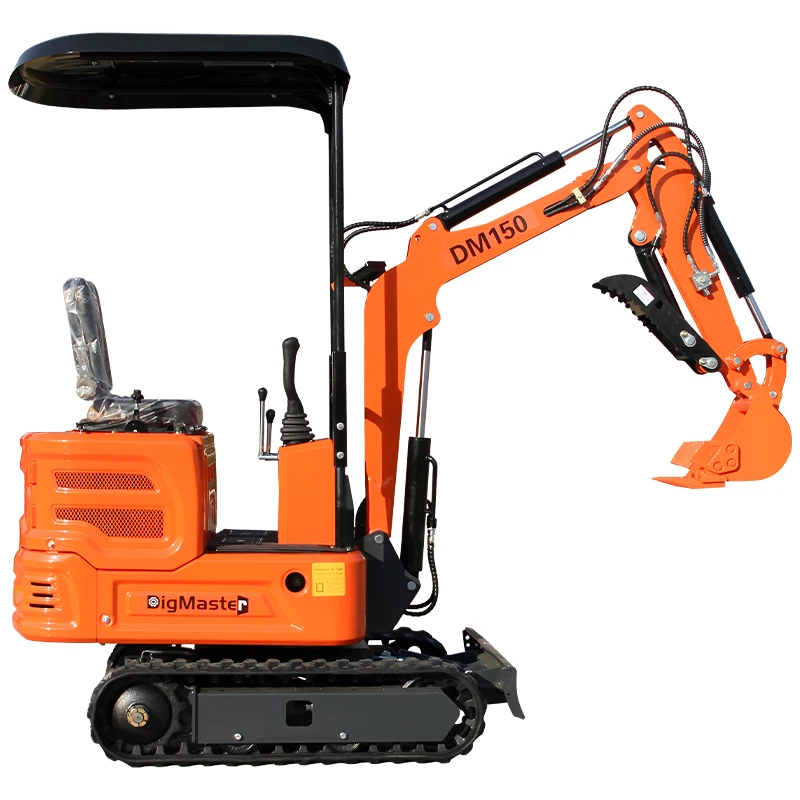 

Customized mini Excavator, 2000 Pounds, 13.5 Horsepower,Hydraulic Auxiliary Equipment Can Be Added, In Stock in the Unite