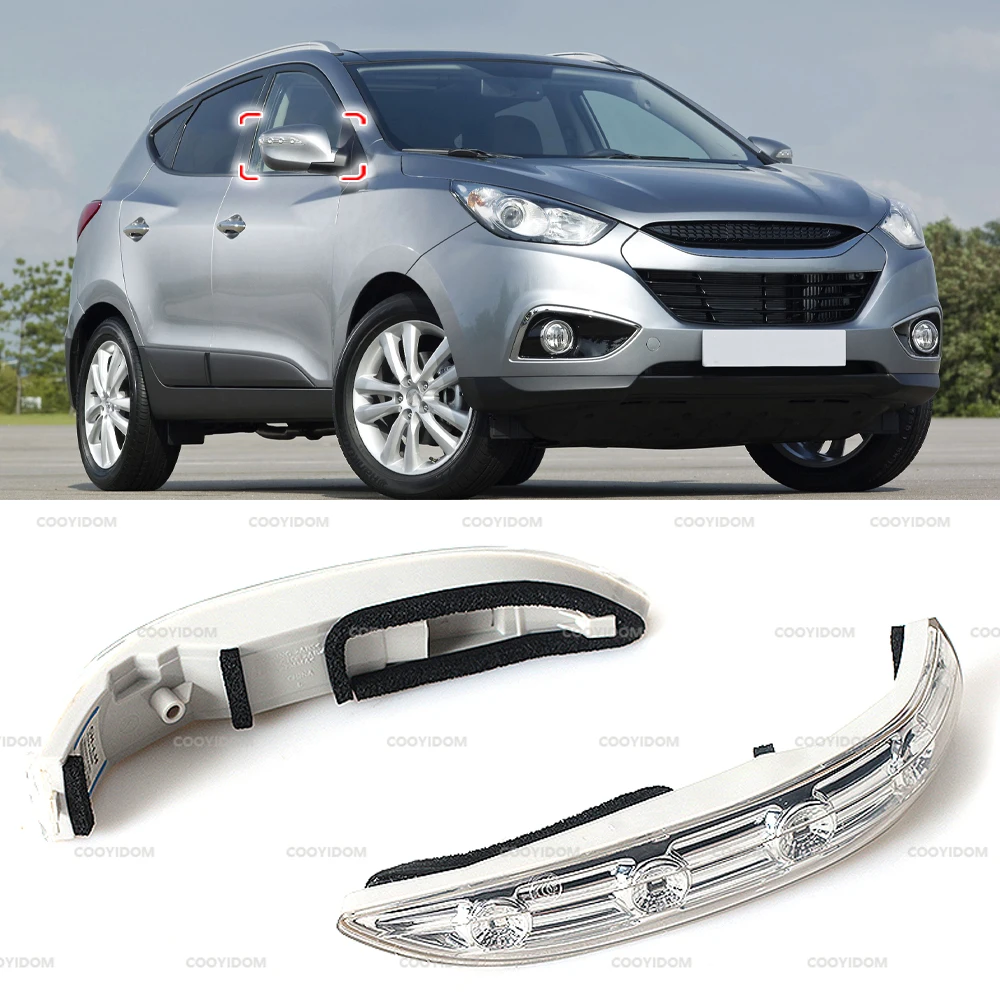 Car Rearview Mirror Light Turn Signal Lamp Side Mirror Indicator For Hyundai Tucson IX35 2010 2011 2012 2013 2014