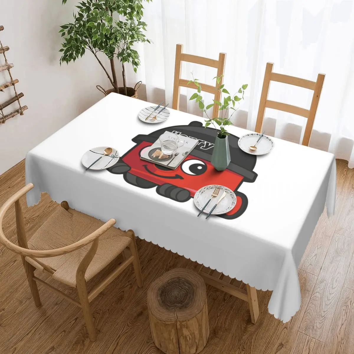 

Henry Hoover Custom Rectangular Tablecloth Waterproof Table Cover for Dining Events Table Cloth