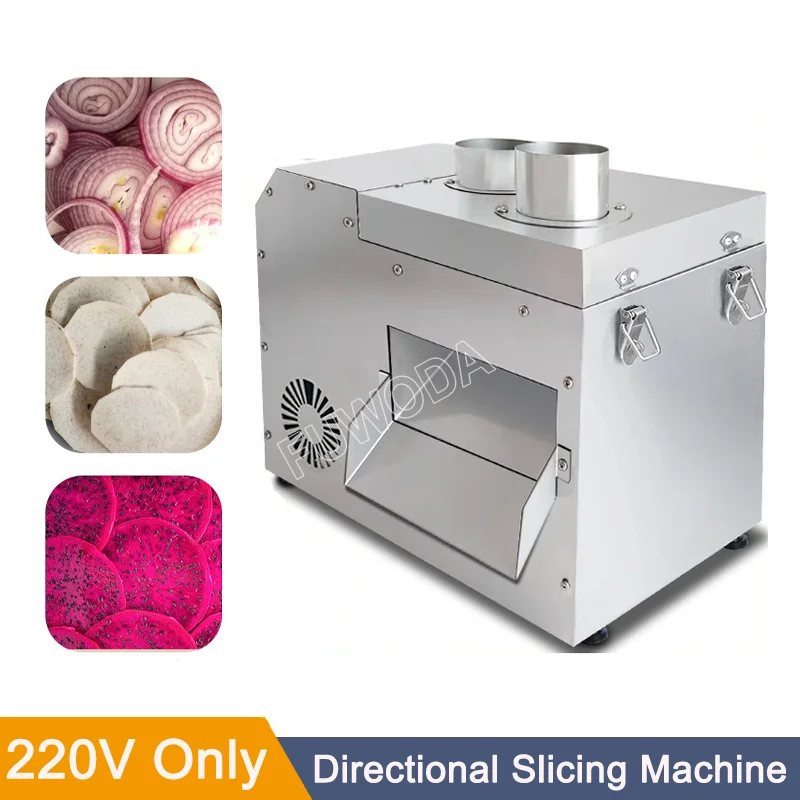 

Commercial Vegetable Slicer Potato Onion Slicer Electric Fruit Cutter Directional Slicer Fruit Vegetable Slicing Machine