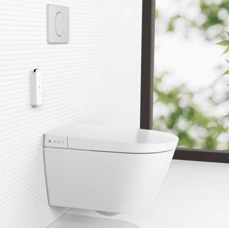 

Smart Toilet with Motion-Activated Lid & Adjustable Bidet Spray 5 User Profiles