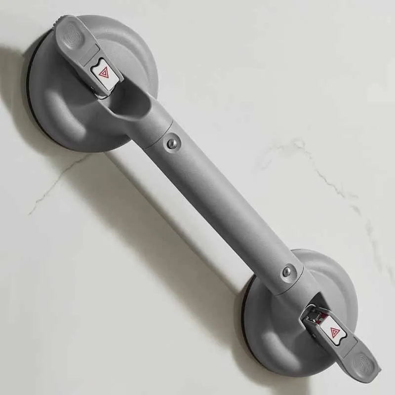 Suction Grip Handrail Strong Vacuum Discapacidad Home Glass Handrail Sets Luxury Acessorios Para Banheiro Shower Handle Safety