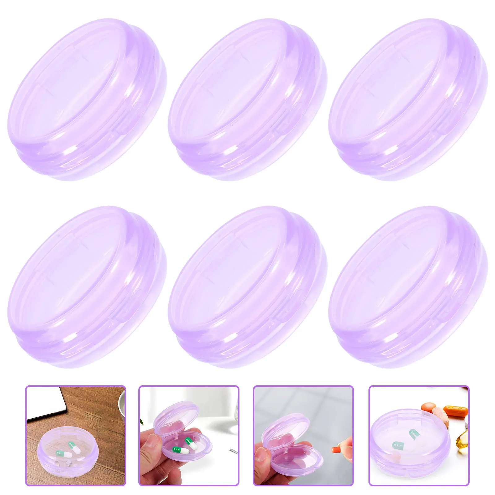 6Pcs Pill Organizer…