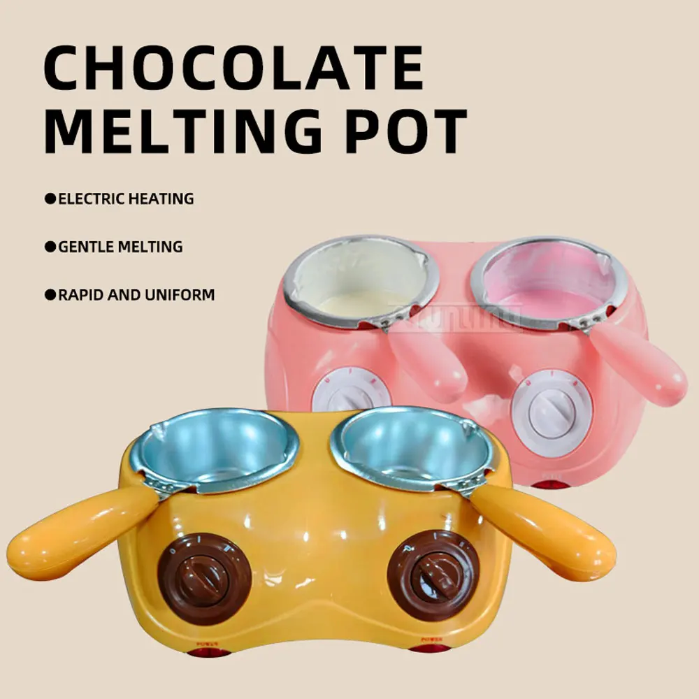 Chocolate melting pot, kitchen baking tools, DIY chocolate melting furnace, electric heating chocolate pot