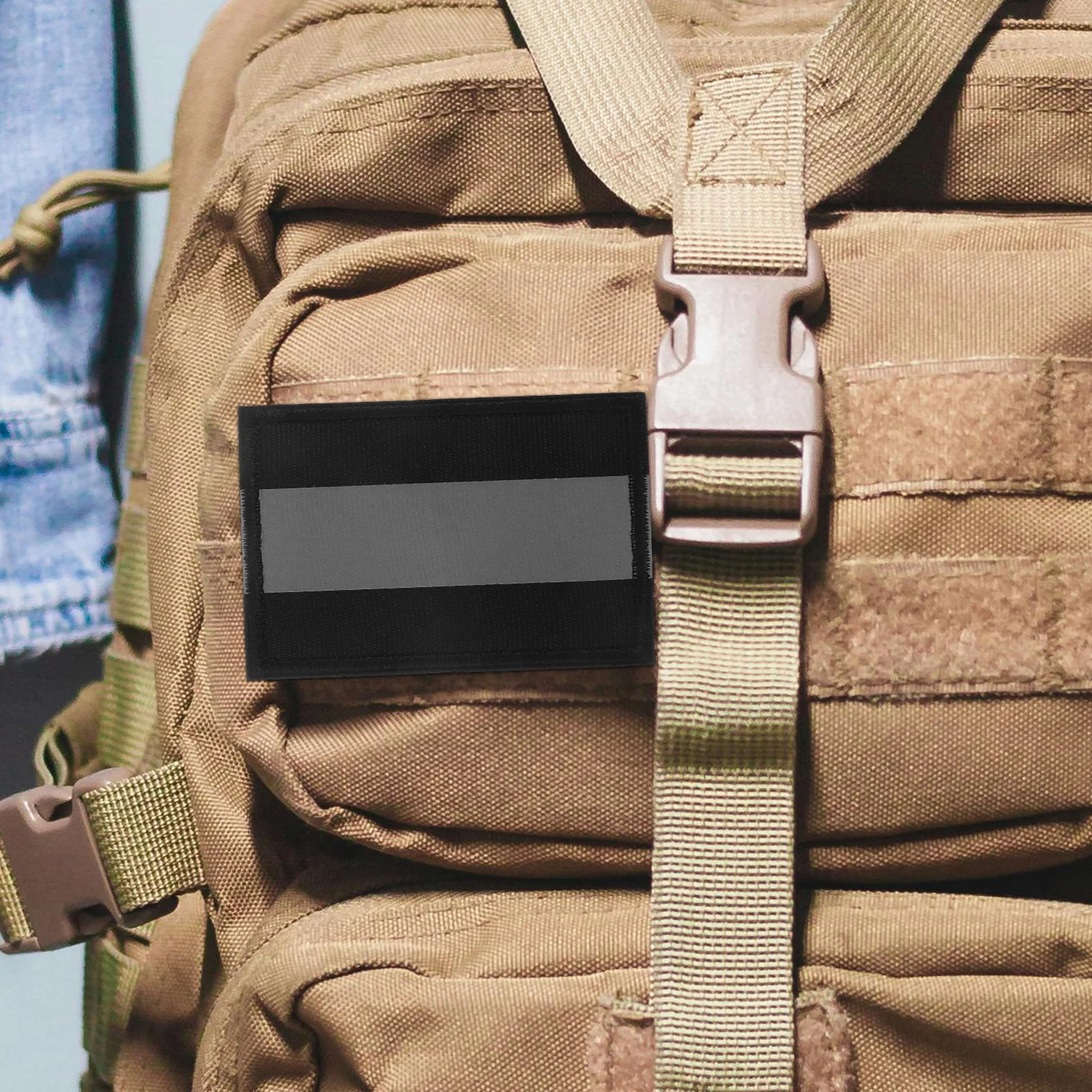 4 قطعة هوك عاكس حلقة بقع وضوح عالية ليلا تشغيل التنزه ملابس العمل على ظهره سترة الكلب تسخير التخييم في الهواء الطلق