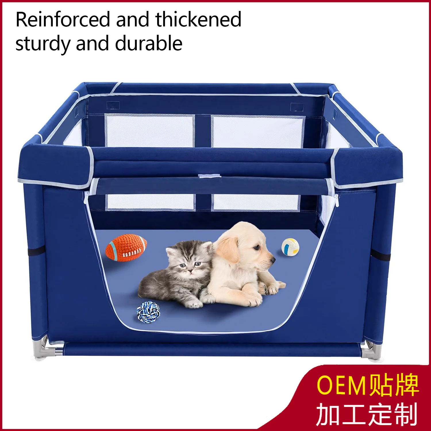 

Indoor fence Pet fence Ground fence Household dog cage Small and medium-sized dog Cat dog delivery room Factory