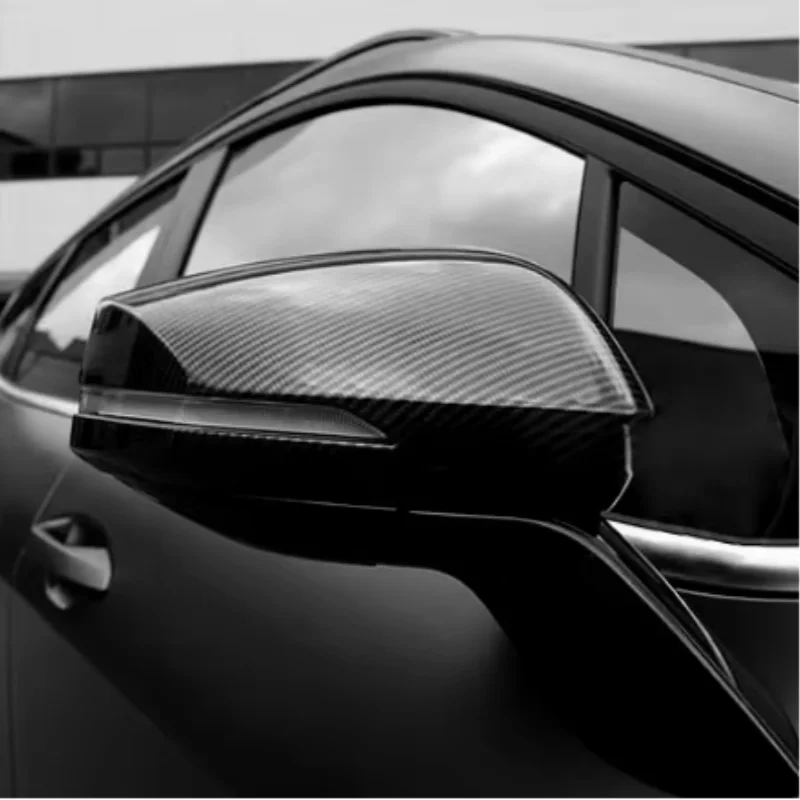 

X-T For Kia Sportage NQ5 2022 - 2025 ABS Carbon Fiber Car Rearview Mirror Decoration Cover Side Door Mirror Trim Car Accessories