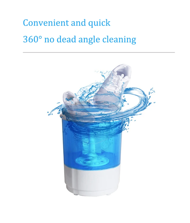 XPB45-C Giày Máy Giặt Hộ Gia Đình Nhỏ Giày Thông Minh Máy Giặt Giày Lười Bàn Chải Giày Giặt Giày Giặt Tích Hợp Máy