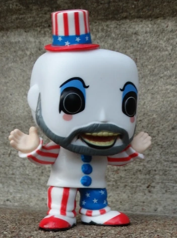 House of 1000 Corpses Captain Spaulding Clown Figure Collection Vinyl Doll Model Toys