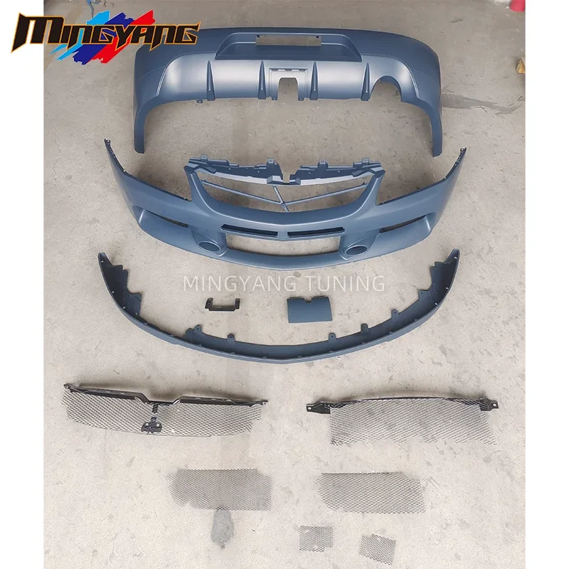 Polypropylene injection EVO7 EVO8 EVO9 upgrade EVO9 facelift body kit car bumper  Lancer evolution EVO7 EVO8 EVO9 body