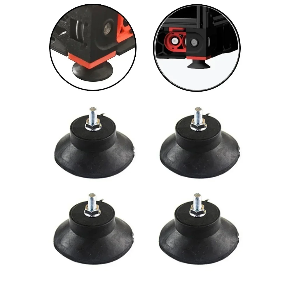 4pcs Air Compressor Foot Pad Shockproof Components Replacement For Air Pumps Oil-Machines Non-slip Rubber Foot Pads