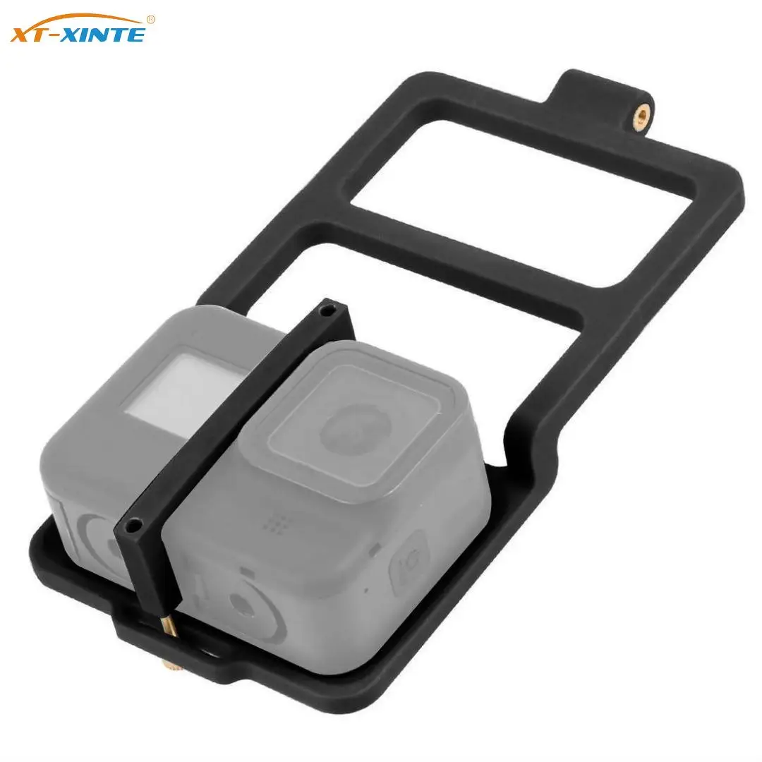 Ручной Стабилизатор Gimbal Switch Plate Adapter Mount для Gopro 9 8 EKEN AKASO EK7000 4K экшн-камеры для Osmo OM4 Zhiyun Moza Ручной Стабилизатор Gimbal Switch Plate Adapter Mount для Gopro 9 8 EKEN AKASO EK7000 4K экшн-камеры для Osmo OM4 Zhiyun Moza