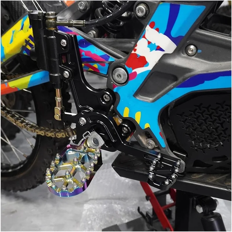 

WO-For Sur Ron For Surron Light Bee X S X160 X260 Electric Dirt Bike Brake Caliper Pedal Kit Foot Brake Pedals