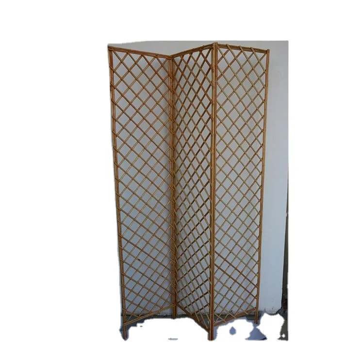 Top quality home decor willow weaved screen room dividers