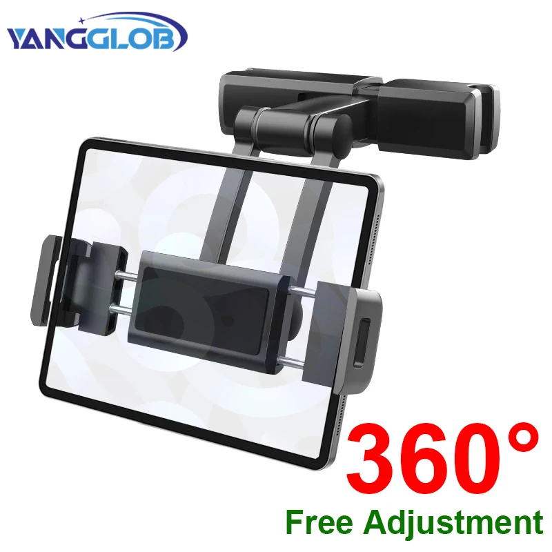 

Крепление на подголовник автомобиля, держатель на подголовник для планшета, автомобильный держатель для телефона, предметы первой необходимости для путешествий, подходит для мобильных телефонов и планшетов 4,7-12,3 дюйма