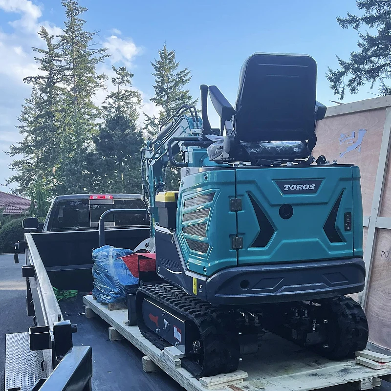 Customized Excavator Machine Farm EPA Engine Multifunctional New Crawler Digger Minibagger Mini Excavator 1 Ton Price